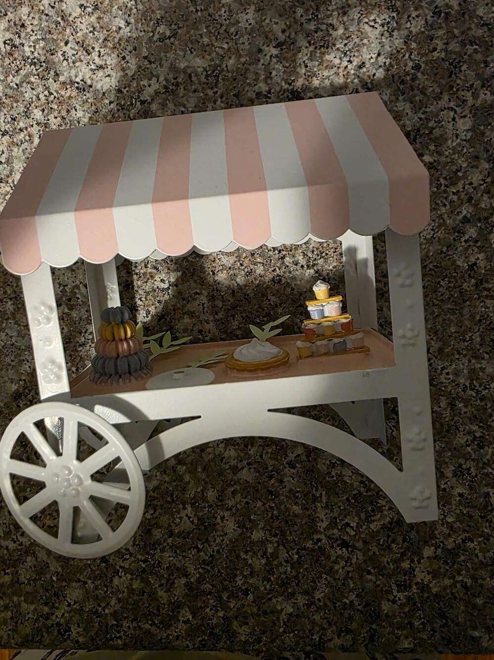 Sweets Cart Table Decor